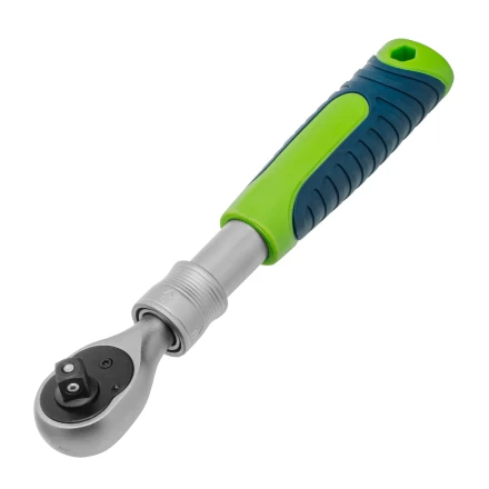 Ключ-трещотка телескопический 3/8&quot;, 215-315 мм, 72 зуба, с быстрым сбросом// Сибртех 14076 купить в Магнитогорске