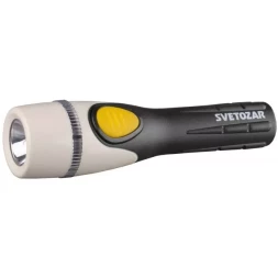 Фонарь СВЕТОЗАР "UPITER" ручной с пластмассовым корпусом и ремешком, ксеноновая лампа, 2xAA SV-56371