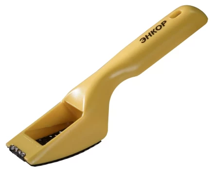 Рашпиль обдирочный пластиковый 60x40мм Энкор 51665 купить в Магнитогорске