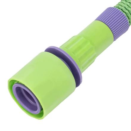 Набор поливочный Palisad 67691, шланг 7,5-22,5 м, пистолет 7 реж., с быстросъемным соединителем купить в Магнитогорске