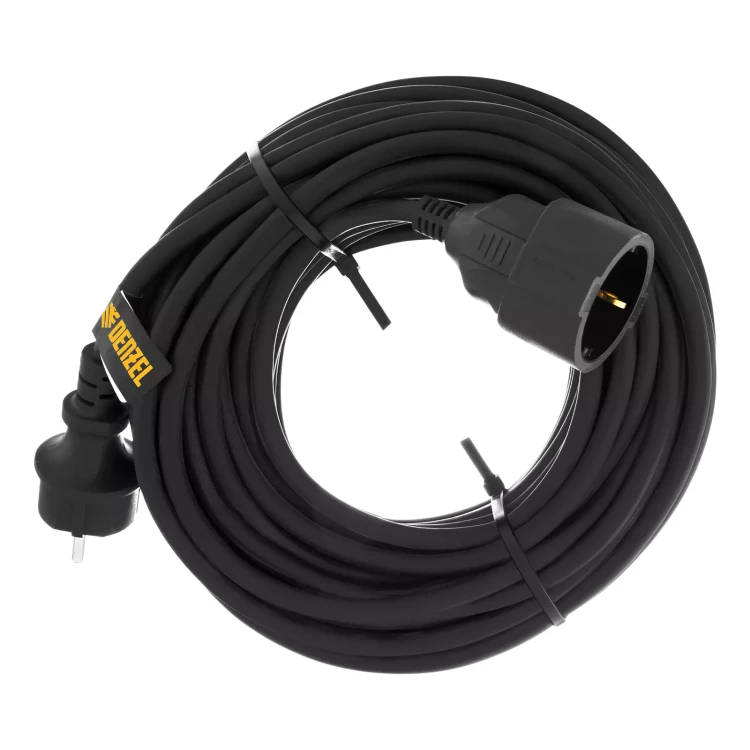 Удлинитель-шнур силовой Denzel Top Series 37420, КГТТ, 20м, 1 розетка, 3 x 1,5 мм, 3 м купить в Магнитогорске