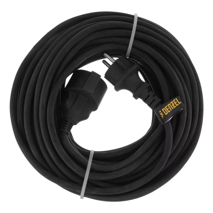 Удлинитель-шнур силовой Denzel Top Series 37420, КГТТ, 20м, 1 розетка, 3 x 1,5 мм, 3 м купить в Магнитогорске