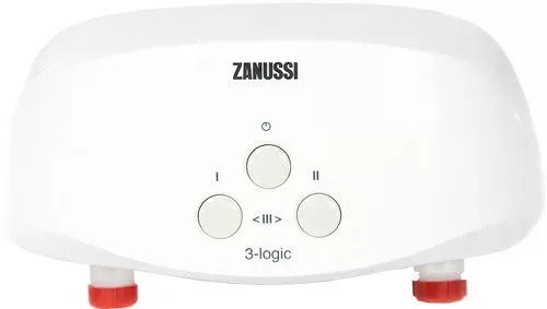 Водонагреватель проточный ZANUSSI 3-logic 55 TS душ и кран купить в Магнитогорске