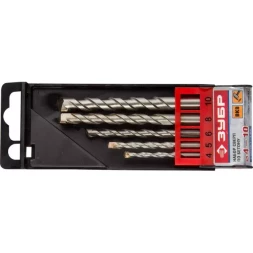 Набор ЗУБР Свёрла &quot;МАСТЕР&quot; по бетону, ударные, 4; 5; 6; 8; 10мм, 5шт 2922-H5