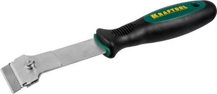 Скребок профессиональный с двухкомпонентной рукояткой, KRAFTOOL 085411, тип лезвия H01, 40мм 85411 купить в Магнитогорске