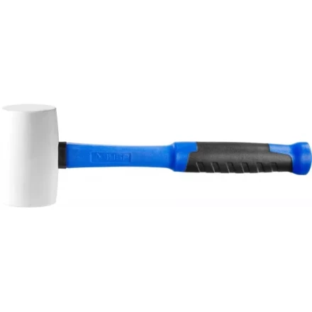 Киянка ЗУБР "ПРОФЕССИОНАЛ" резиновая белая, с фиберглассовой ручкой, 680г 20531-680_z02 купить в Магнитогорске