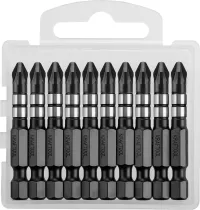 Биты для ударных шуруповертов KRAFTOOL Impact Pro PZ 26193-2-50-S10