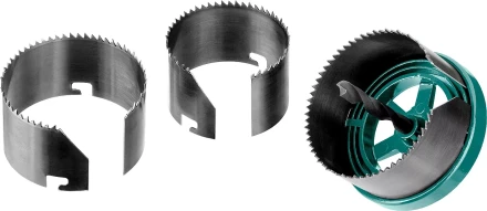 Пила сегментная наборная KRAFTOOL по дереву, 3 полотна: 60-67-74x32 мм 29582-H3-32 купить в Магнитогорске