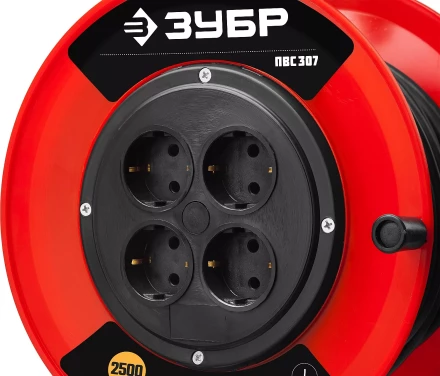 Удлинители на пластиковой катушке ПВС 307 силовые серия МАСТЕР купить в Магнитогорске