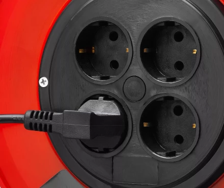 Удлинители на пластиковой катушке ПВС 307 силовые серия МАСТЕР купить в Магнитогорске