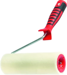 Валик &quot;Велюр&quot; с двухкомпонентной ручкой 180 мм ворс 4 мм D 44 мм шерсть  MATRIX 80662