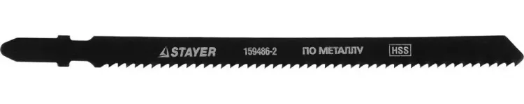 Полотна STAYER "STANDARD", T318B, для эл.лобзиков, HSS, по цв. мeт, фрезер.развед, тонколист сталь, EU, T318B, 110/2мм, 2шт 159486-2 купить в Магнитогорске