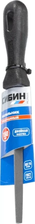 Напильник СИБИН трехгранный с пластиковой рукояткой, 150мм 16703-15 купить в Магнитогорске