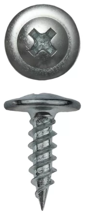 Саморезы ЗУБР с прессшайбой по листовому металлу до 0,9мм, PH2, 4,2х16мм, ТФ6, 18шт 4-300196-42-016 купить в Магнитогорске