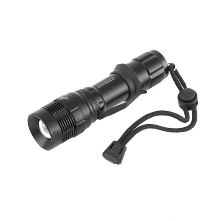 Фонарь 3 W CREE LED зум 3 режима 100% - 50% - стробоскоп клипса ремешок 160 Лм 200 м 3хААА Stern 90582 купить в Магнитогорске