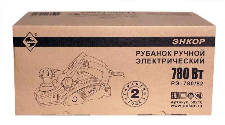 Электрорубанок РЭ-780/82 (подставка в комплекте) 50210 купить в Магнитогорске