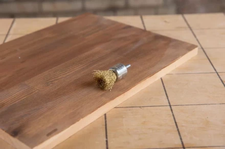 Кордщетка HAMMER кисть 25мм для дрели гофрированная латунированная сталь (207-210) купить в Магнитогорске