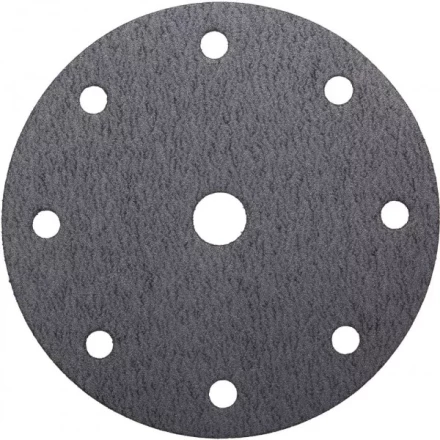 Круг шлифовальный URAGAN &quot;Универсальный водостойкий с покрытием стеарата цинка&quot; на липучке, 9 отв., P100, 150мм, 5шт 907-44114-100-05 купить в Магнитогорске