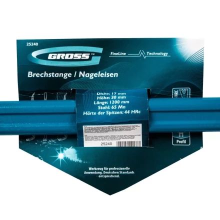 Лом-гвоздодер, двутавровый профиль, 1200х30х17 мм// Gross 25240 купить в Магнитогорске