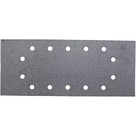 Лист шлиф. универсал. URAGAN с покрытием стеарата цинка, 14 отверстий по кругу, для ПШМ, P100, 115х280мм, 50шт 907-23104-100-50 купить в Магнитогорске