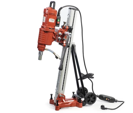 Установка алмазного бурения ESPIRA DDC-255-F4 (220В, 50/6Гц, ном.вх. мощн 4350 W, max ф250 мм, вес 44 кг), 400213 купить в Магнитогорске