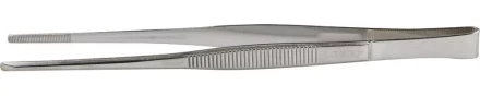 Пинцет ЗУБР д/электроники и точной механики, нерж. сталь, антимагнит, прямой, закругленные губки, 180мм 22211-1-180 купить в Магнитогорске