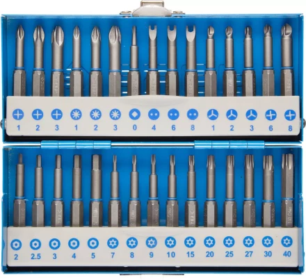 Набор ЗУБР: Биты со специальными профилями, обточенные, хромомолибденовая сталь, 50 мм, 30 предметов 26092-H30 купить в Магнитогорске