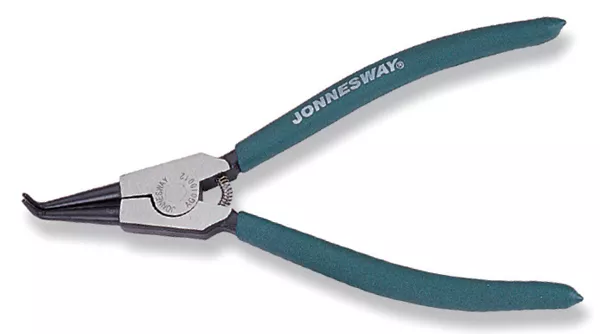 Щипцы для  стопорных колец  разжим загнутые  7"   AG010011 Jonnesway 47015 купить в Магнитогорске