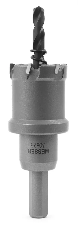 ТСТ коронка MESSER 30X25 с центрирующим сверлом и толкающей пружиной купить в Магнитогорске