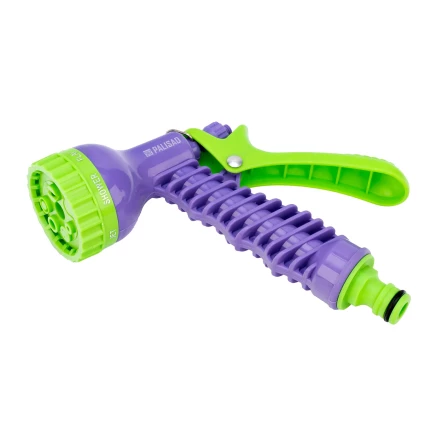 Набор поливочный Palisad 67692, шланг 10-30 м, пистолет 7 реж., с быстросъемным соединителем купить в Магнитогорске