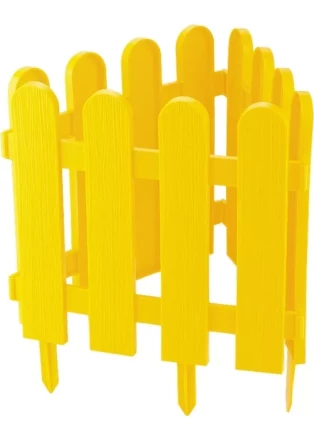 Забор декоративный &quot;Кантри&quot; 29 х 224 см желтый PALISAD 65002 купить в Магнитогорске