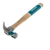 Молоток-гвоздодер с магнитом GROSS AMERICAN HICKORY 450 г угол 75 обрезиненная рукоятка 10418 купить в Магнитогорске