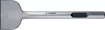 ЗУБР БУРАН, 125 х 400 мм, HEX 28, лопаточное зубило (29372-125-400) купить в Магнитогорске