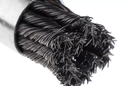 Кордщетка HAMMER кисть 28мм для дрели витая сталь (207-211) купить в Магнитогорске