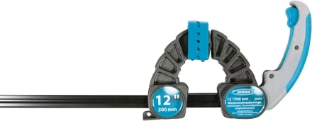 Струбцина реечная быстрозажимная,пластиковый корпус,рычажный храповый механизм,18&quot;/450 мм GROSS 20709 купить в Магнитогорске