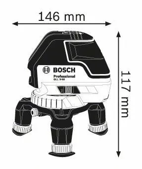 Нивелир лазерный GLL 3-50 BOSCH купить в Магнитогорске