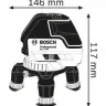 Нивелир лазерный GLL 3-50 BOSCH купить в Магнитогорске