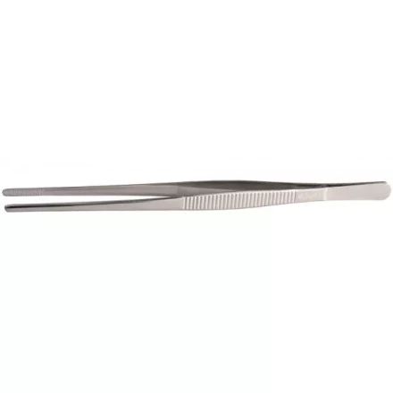 Пинцет ЗУБР д/электроники и точной механики, нерж. сталь, антимагнит, прямой, закругленные губки, 250мм 22211-1-250 купить в Магнитогорске