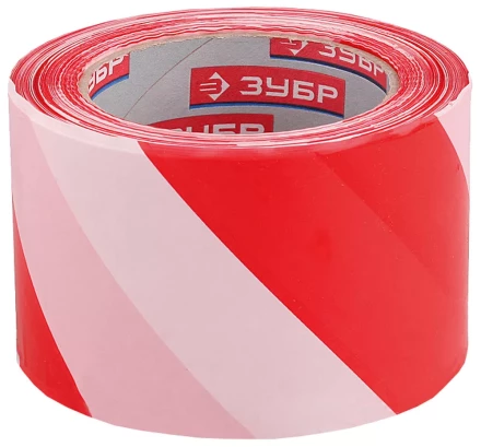 Сигнальная лента ЗУБР &quot;МАСТЕР&quot;, цвет красно-белый, 70мм х 200м 12240-70-200 купить в Магнитогорске