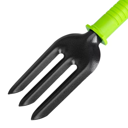 Вилка посадочная 3-зубая, защитное покрытие, пластиковая рукоятка Palisad 623878 купить в Магнитогорске