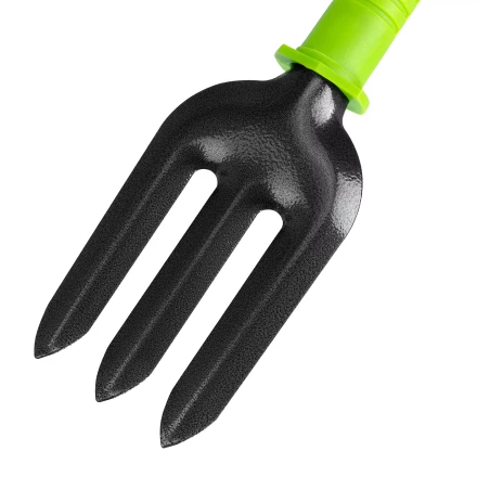 Вилка посадочная 3-зубая, защитное покрытие, пластиковая рукоятка Palisad 623878 купить в Магнитогорске