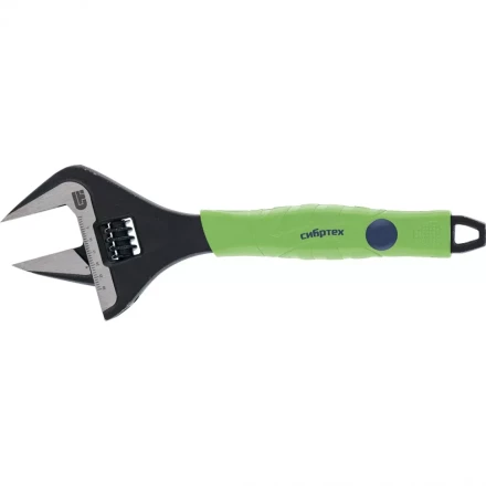 Ключ разводной тонкие губки фосфатированый 250 мм Сибртех артикул 15536 купить в Магнитогорске