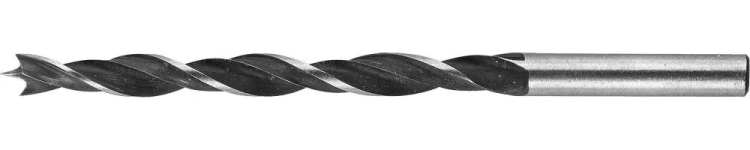 Сверло спиральное по дереву "M-type", М-образная заточка, сталь HCS, STAYER Professional 2942-085-05, d=5мм 2942-085-05_z01 купить в Магнитогорске