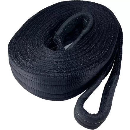 Трос буксировочный динамический HITCH PROF Лента масса авто 17т разрывная 52т 8м петля-петля (SZ071515) купить в Магнитогорске