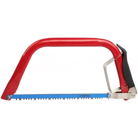 Набор GRINDA Пила лучковая с 2 полотнами по дереву и по металлу, 300мм/12" 1551-30 купить в Магнитогорске