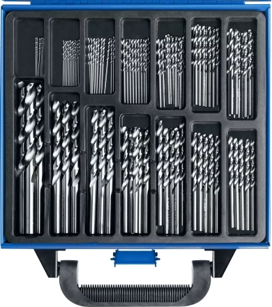 ЗУБР ПРОФ-А, 99 шт, (1-10 мм), сталь Р6М5, класс А, мет.бокс, набор сверл по металлу, Профессионал (29625-H99) купить в Магнитогорске