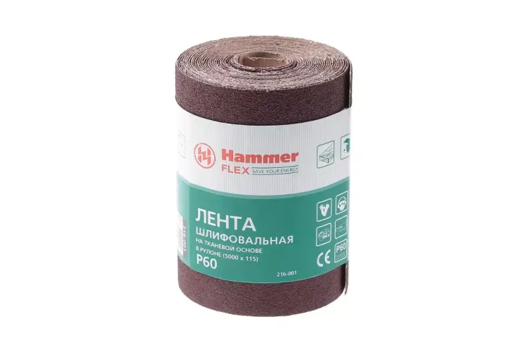 Лента шлифовальная в рулоне HAMMER Flex  216-001 купить в Магнитогорске