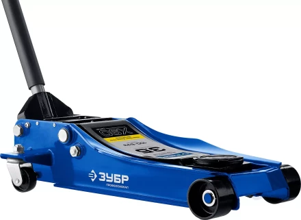 Домкрат гидравлический подкатной X90, 3,5т, 100-533мм, ЗУБР Профессионал 43054-3.5 43054-3.5 купить в Магнитогорске