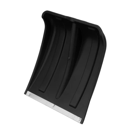 Лопата для уборки снега пластиковая, оцинкованная планка, 350х350 мм, без черенка, Россия// Сибртех 614652 купить в Магнитогорске