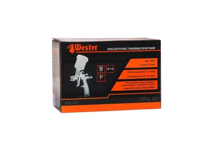 Краскопульт пневматический WESTER FPG-40 купить в Магнитогорске